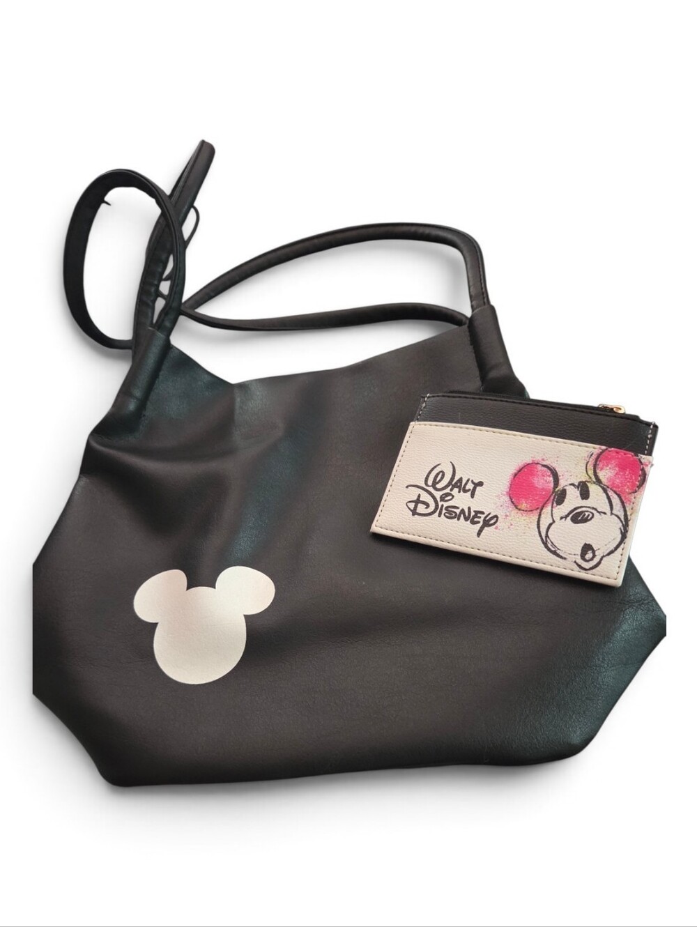 Black Mickey Ear Accent Shoulder Bag - Women Bags And Card Holder - Picture 2 of 3